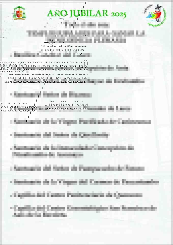 Templos Jubilares 2025