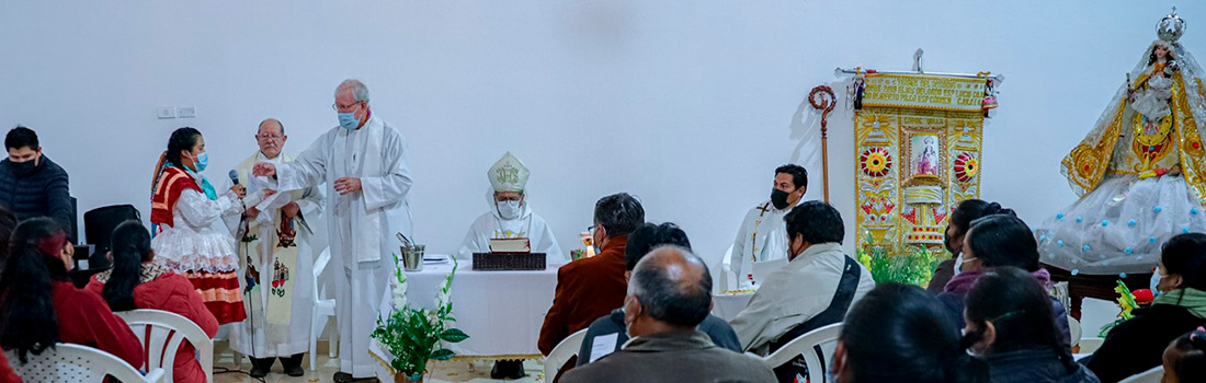ARZOBISPO BENDIJO CAPILLA EN HONOR A NUESTRA SEÑORA DEL ROSARIO