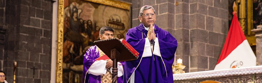 ARZOBISPO DEL CUSCO MANDA MENSAJE A LA FELIGRESIA CUSQUEÑA