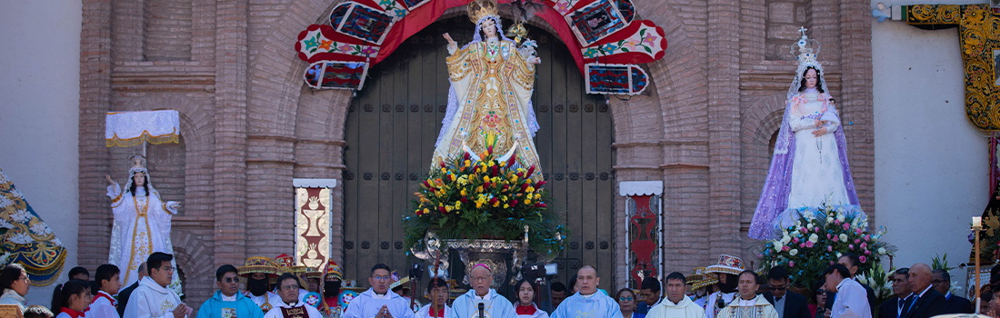 Arzobispo del Cusco preside Santa Misa en honor a la Virgen Asunta de Calca