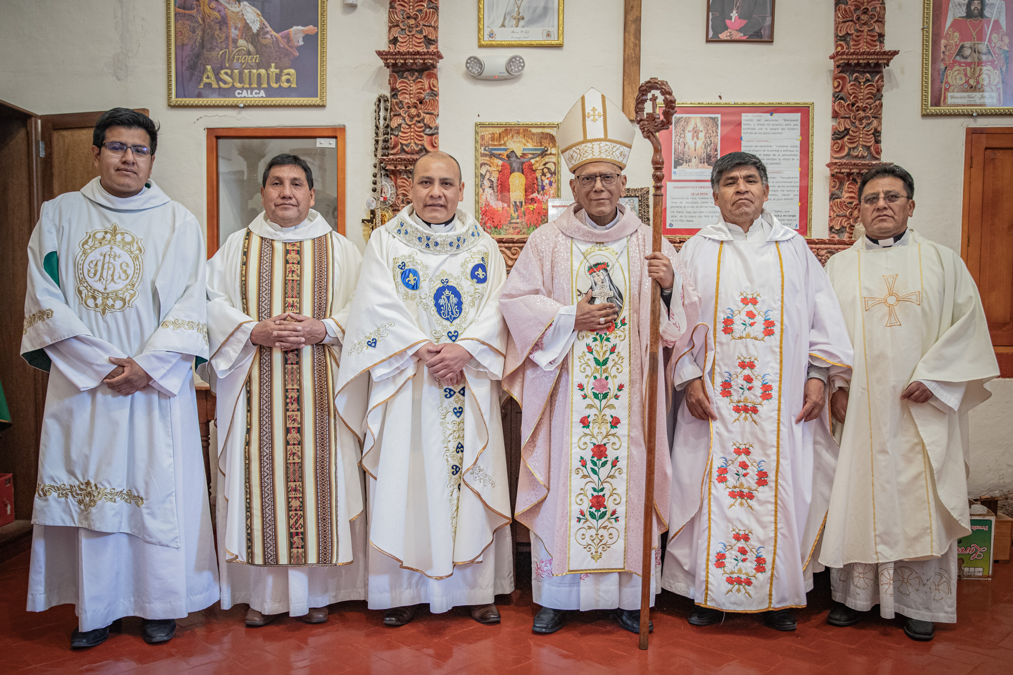 ARZOBISPO DEL CUSCO PRESIDIÓ SANTA MISA DE BENDICIÓN EN HONOR A SANTA ROSA DE LIMA EN LAMAY