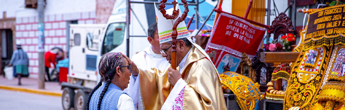 Arzobispo Metropolitano del Cusco celebra Santa Misa en la Parroquia San Francisco de Asís de Maras