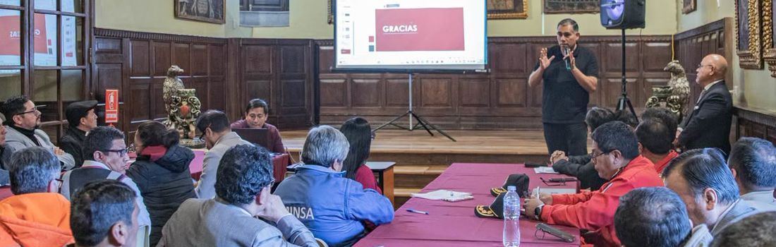 Autoridades del Cusco fortalecen acciones de coordinación para la llegada del Papa Leon XIV