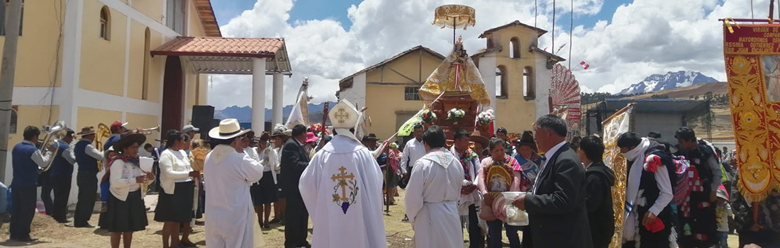 BENDICIÓN DE LA VIRGEN DE LA MERCED HUAYPO GRANDE