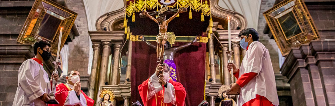 CELEBRACIONES VIRTUALES DE SEMANA SANTA EN LA ARQUIDIÓCESIS DEL CUSCO