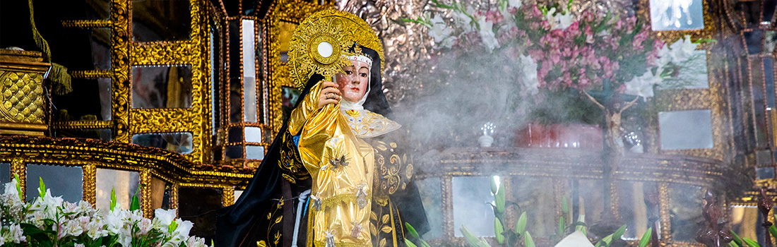 MISA DE FIESTA EN HONOR A SANTA CLARA DE ASÍS