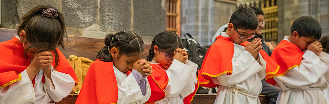 Monaguillos del Cusco vivieron una jornada especial en el Gran Jubileo Arquidiocesano de Monaguillos