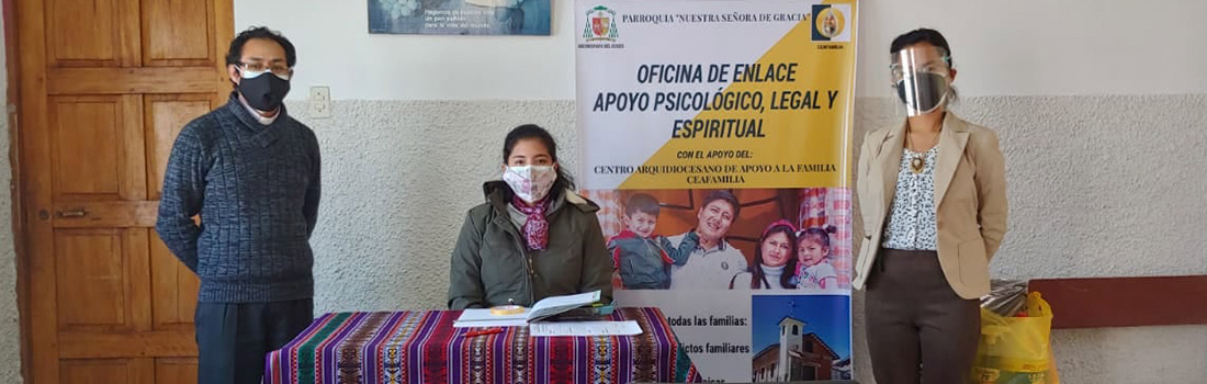 RESUCITA PERÚ AHORA: PARROQUIA NUESTRA SEÑORA DE GRACIA APERTURO OFICINA DE ENLACE PARROQUIAL