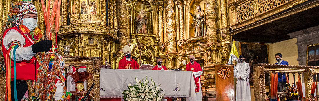 SANTA MISA DE FIESTA EN HONOR AL SEÑOR DE QOYLLURITI