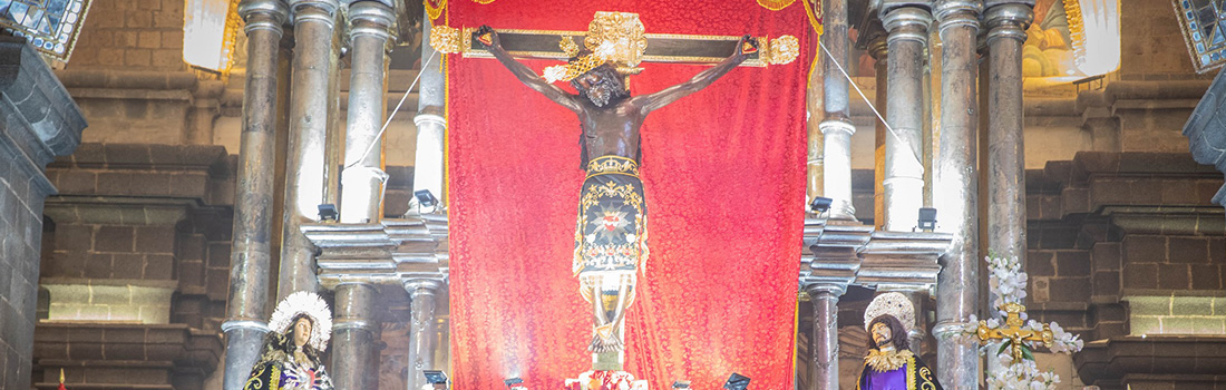 Solemne Santa Misa en honor al Taytacha de los Temblores se llevó en la Basílica Catedral del Cusco